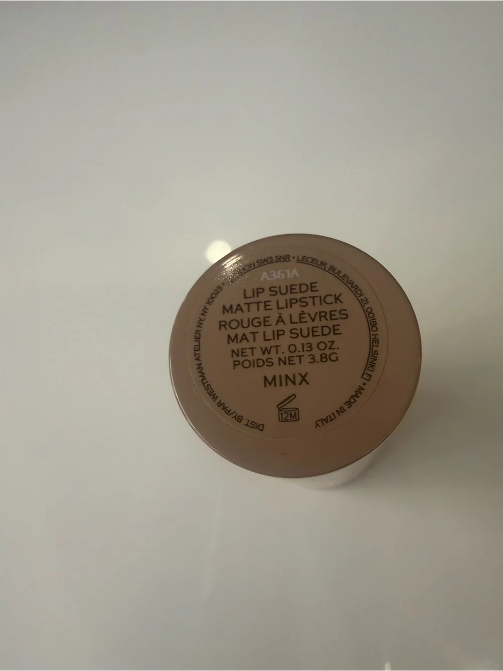 Westman Atelier Lip Suede Matte Lipstick “Minx”
